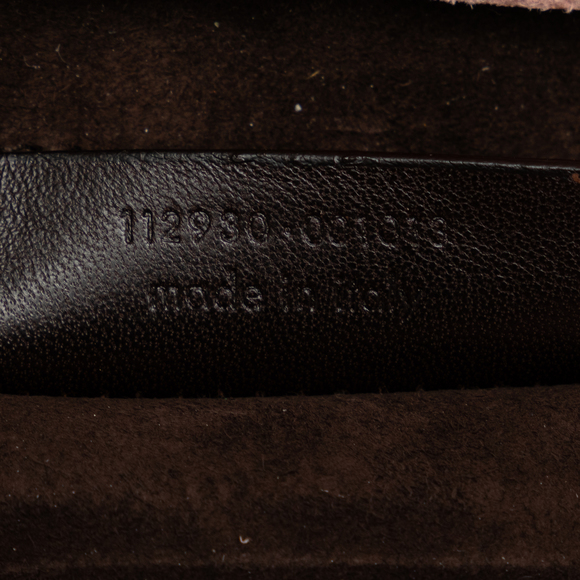 SAINT LAURENT Suede Nadja Rose Flap Bag - Picture 7 of 9